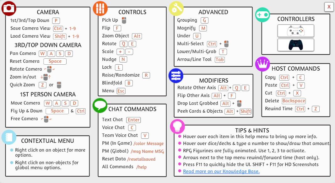 Tabletop Simulator - Help Menü (EN).png